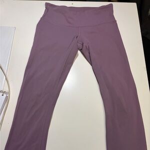 Lululemon light purple leggings size 4